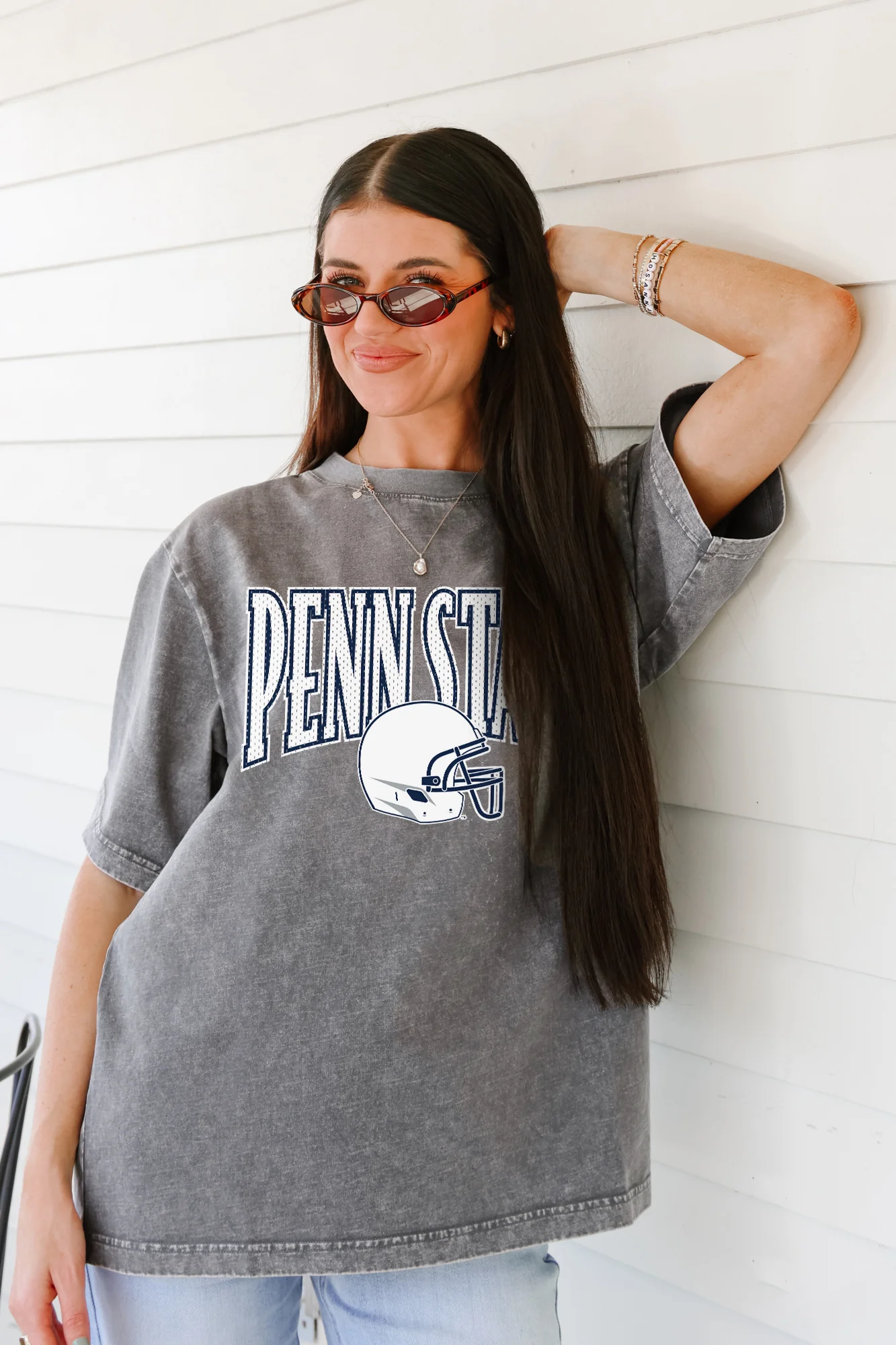 PENN STATE NITTANY LIONS PLAYBOOK WIN OVERSIZED CREWNECK TEE - Image 3