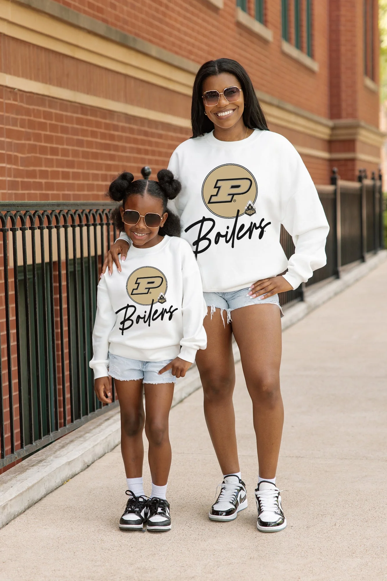 PURDUE BOILERMAKERS WILD BREAKTHROUGH YOUTH PREMIUM FLEECE SWEATSHIRT - Image 2