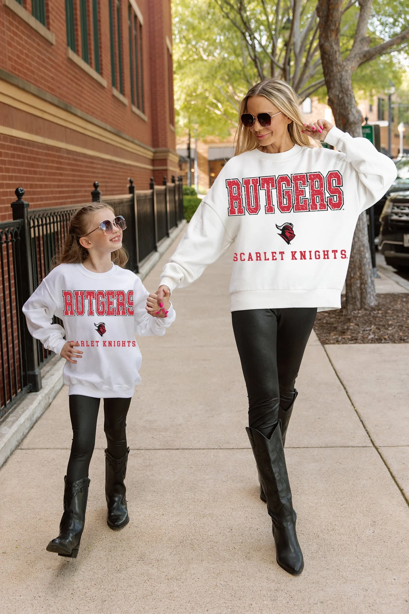 RUTGERS SCARLET KNIGHTS FREESTYLE YOUTH PREMIUM FLEECE SWEATSHIRT - Image 4