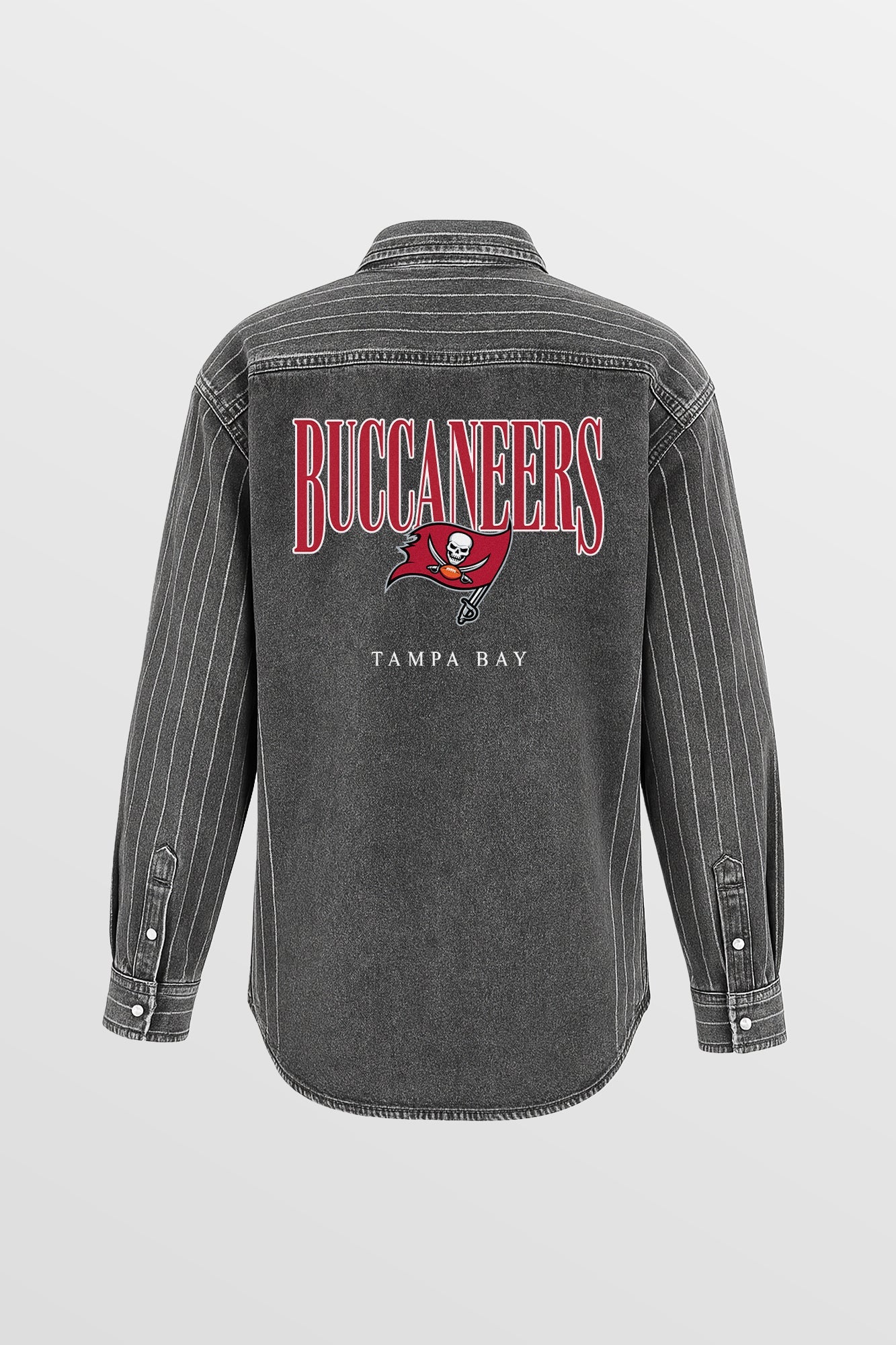 TAMPA BAY BUCCANEERS END ZONE ENERGY MICRO-RHINESTONE OVERSHIRT BY RANDI MAHOMES - Image 4