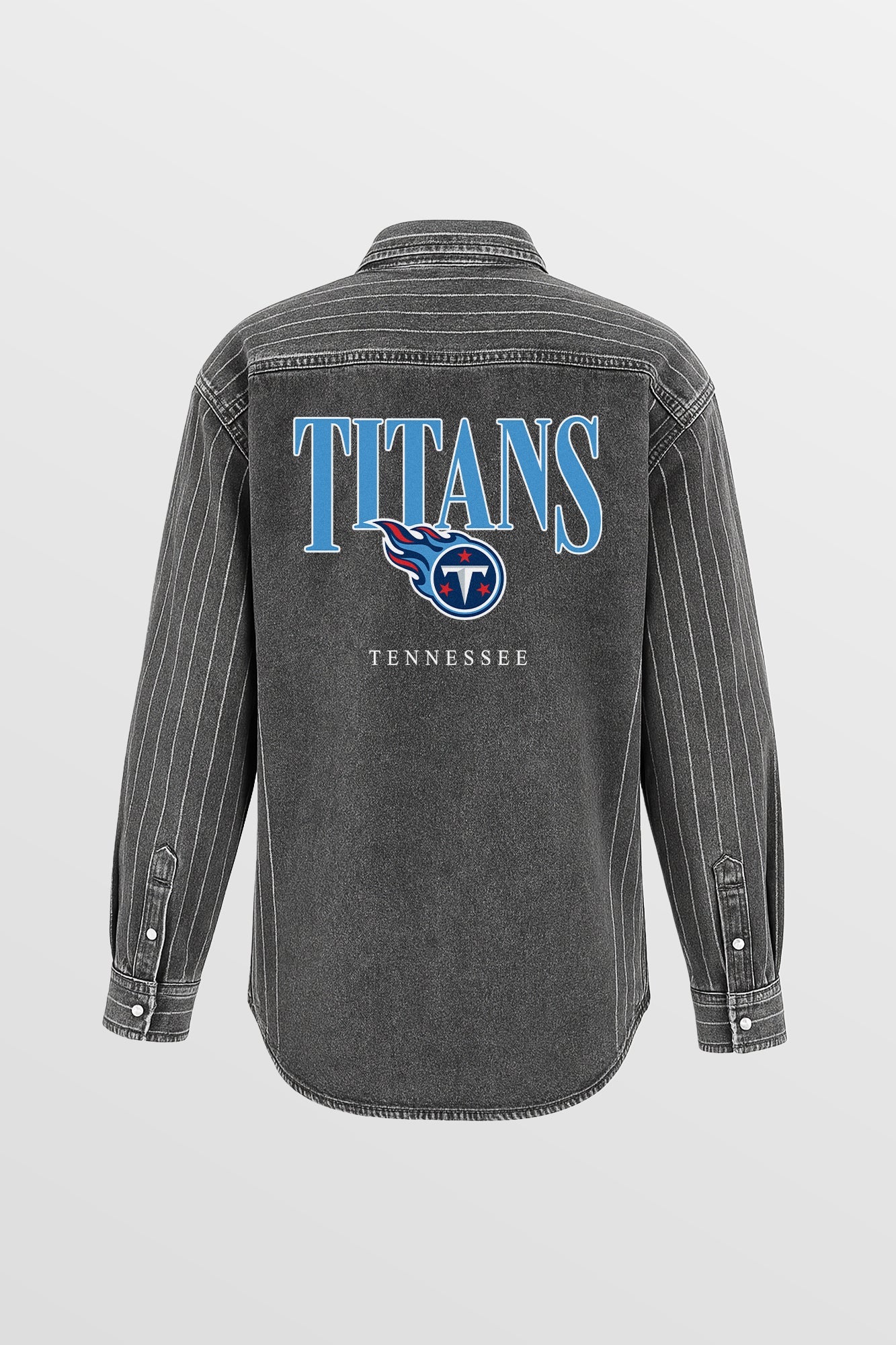 TENNESSEE TITANS END ZONE ENERGY MICRO-RHINESTONE OVERSHIRT BY RANDI MAHOMES - Image 4