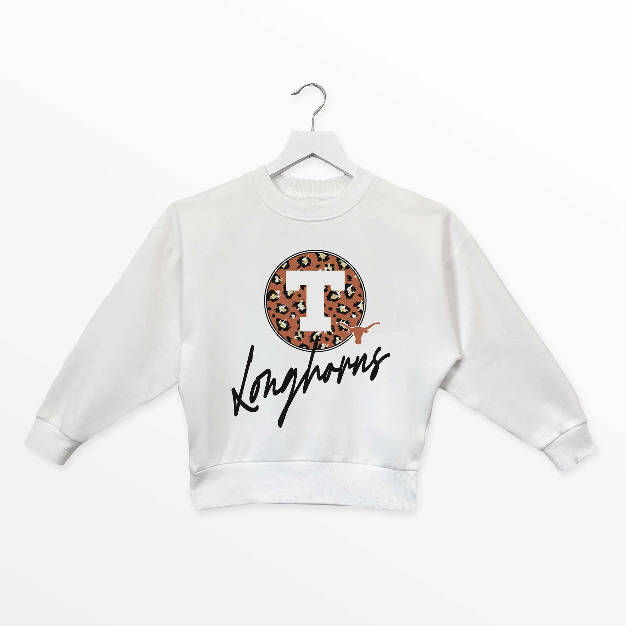 TEXAS LONGHORNS WILD BREAKTHROUGH YOUTH PREMIUM FLEECE SWEATSHIRT - Image 5
