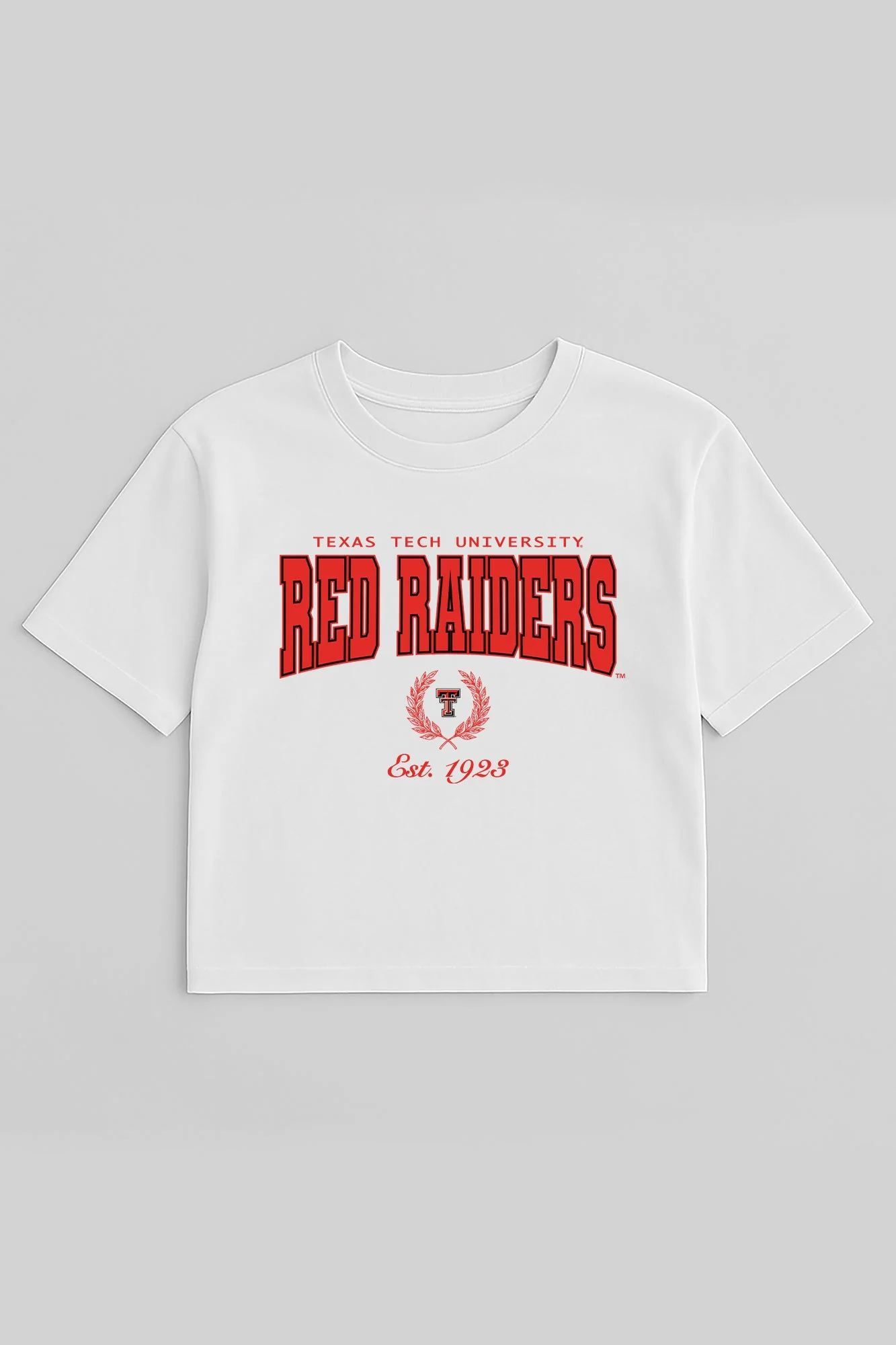 TEXAS TECH RED RAIDERS EASY WIN BOXY FIT CROP TEE - Image 5
