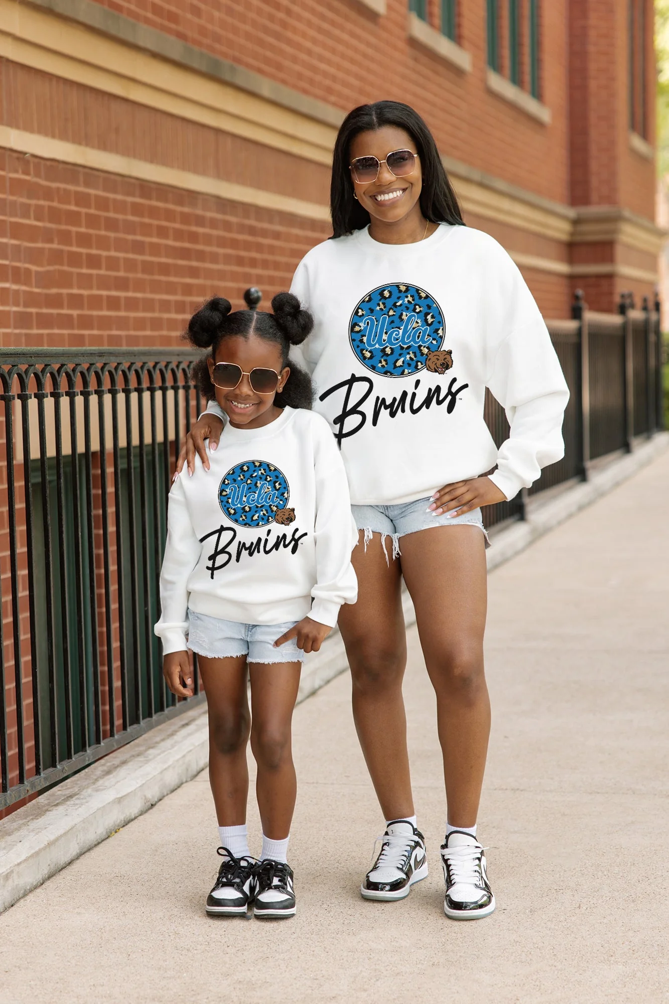 UCLA BRUINS WILD BREAKTHROUGH YOUTH PREMIUM FLEECE SWEATSHIRT - Image 2