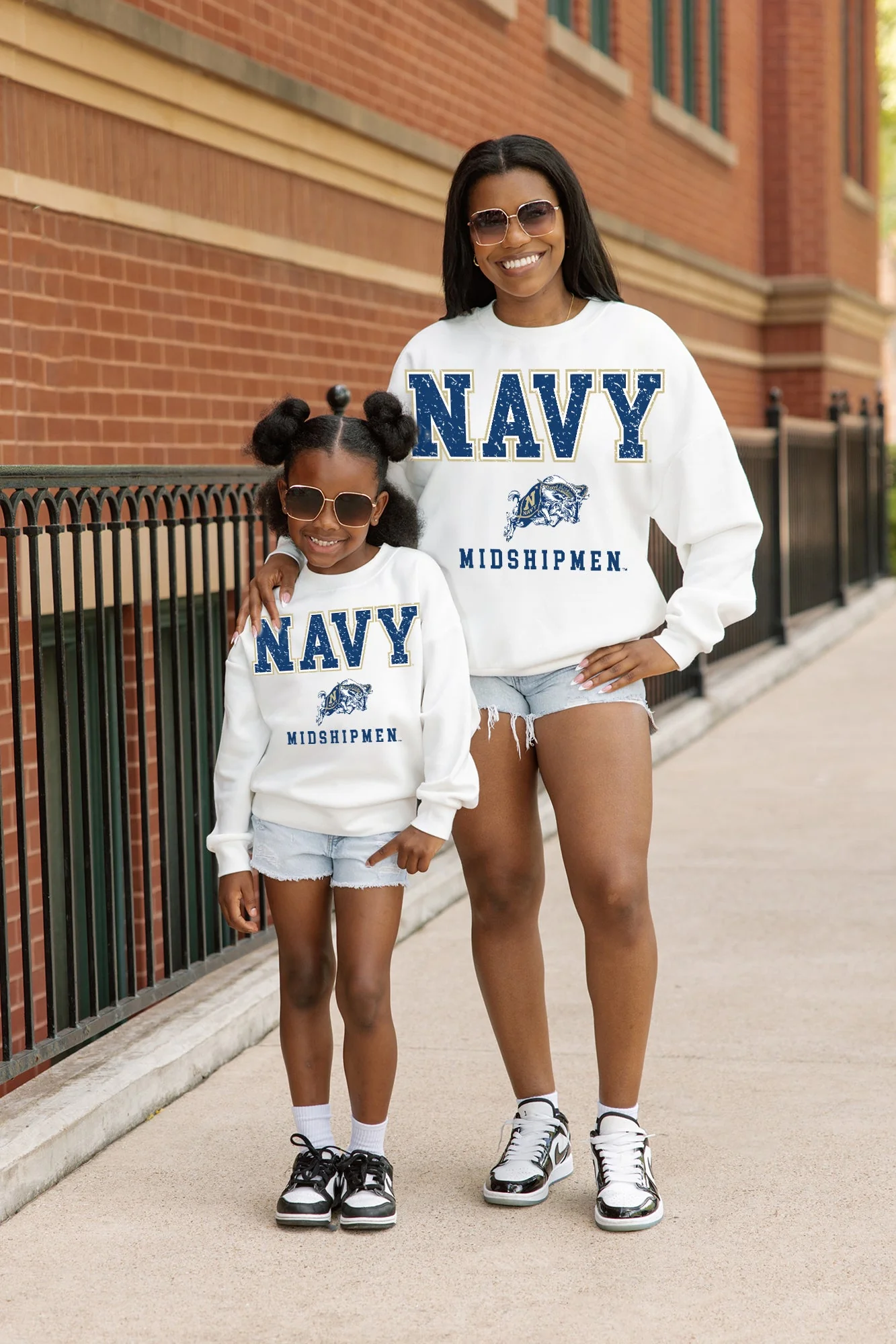 US NAVY MIDSHIPMEN FREESTYLE YOUTH PREMIUM FLEECE SWEATSHIRT - Image 2