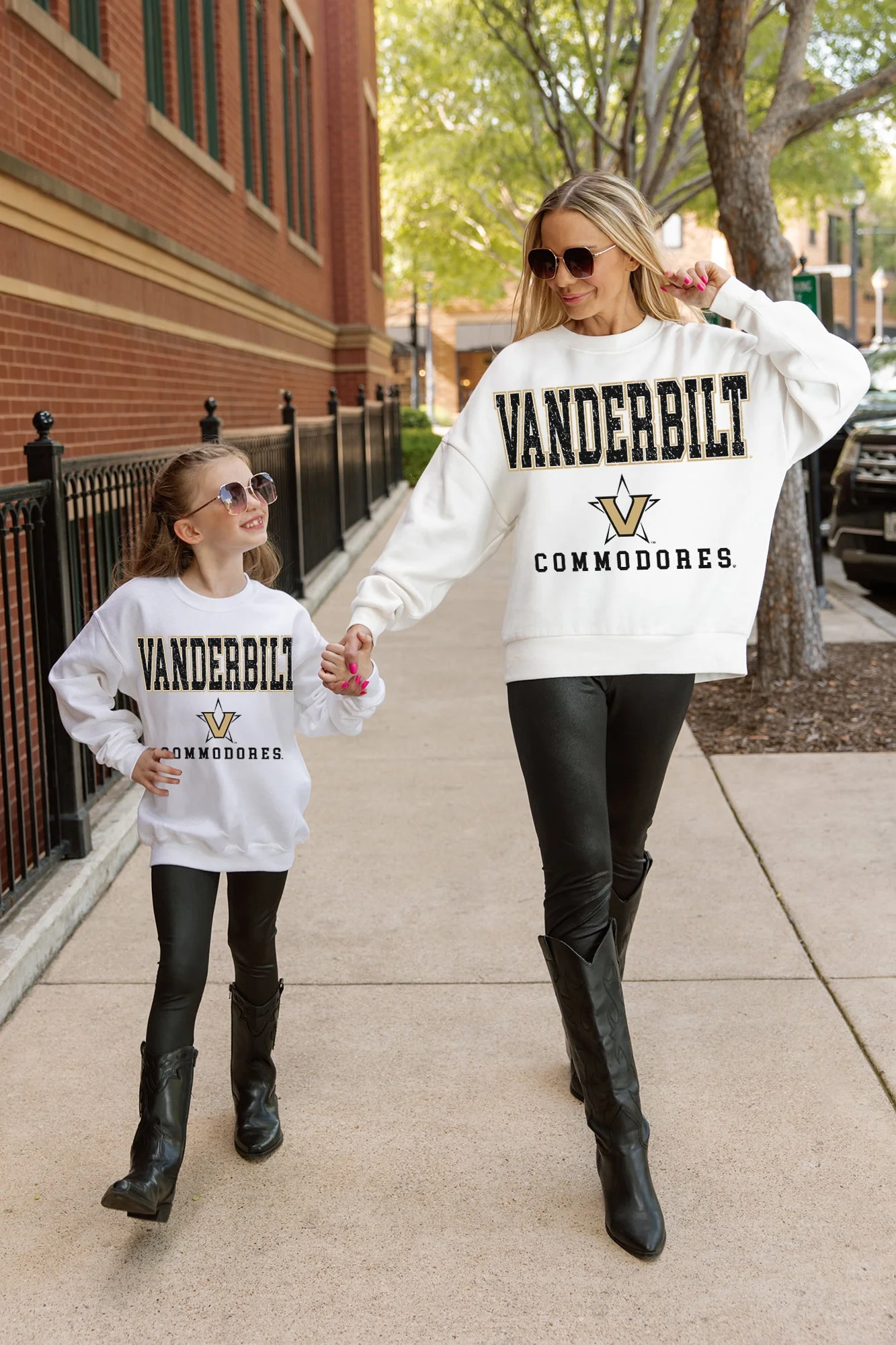 VANDERBILT COMMODORES FREESTYLE YOUTH PREMIUM FLEECE SWEATSHIRT - Image 4