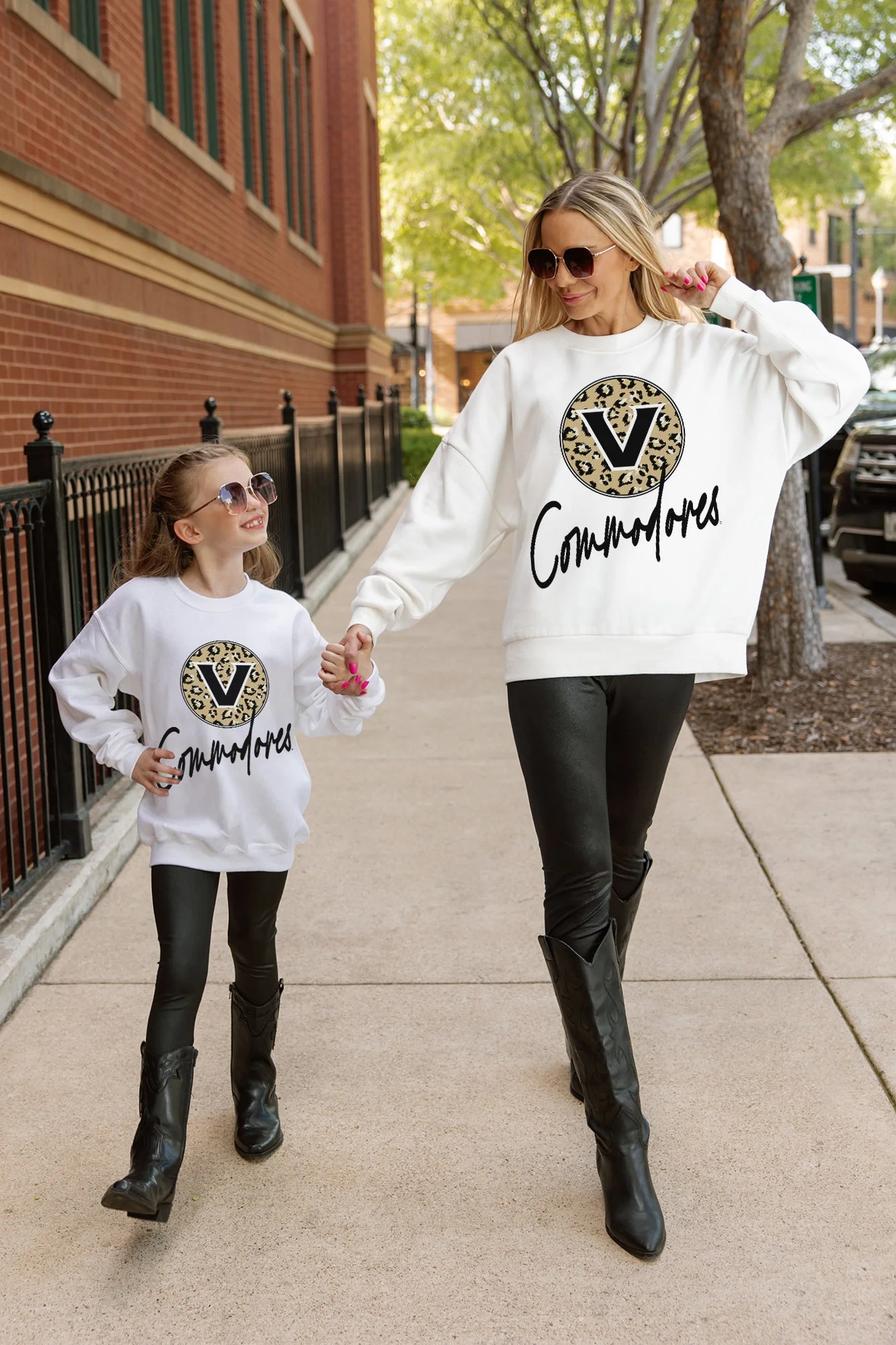 VANDERBILT COMMODORES WILD BREAKTHROUGH YOUTH PREMIUM FLEECE SWEATSHIRT