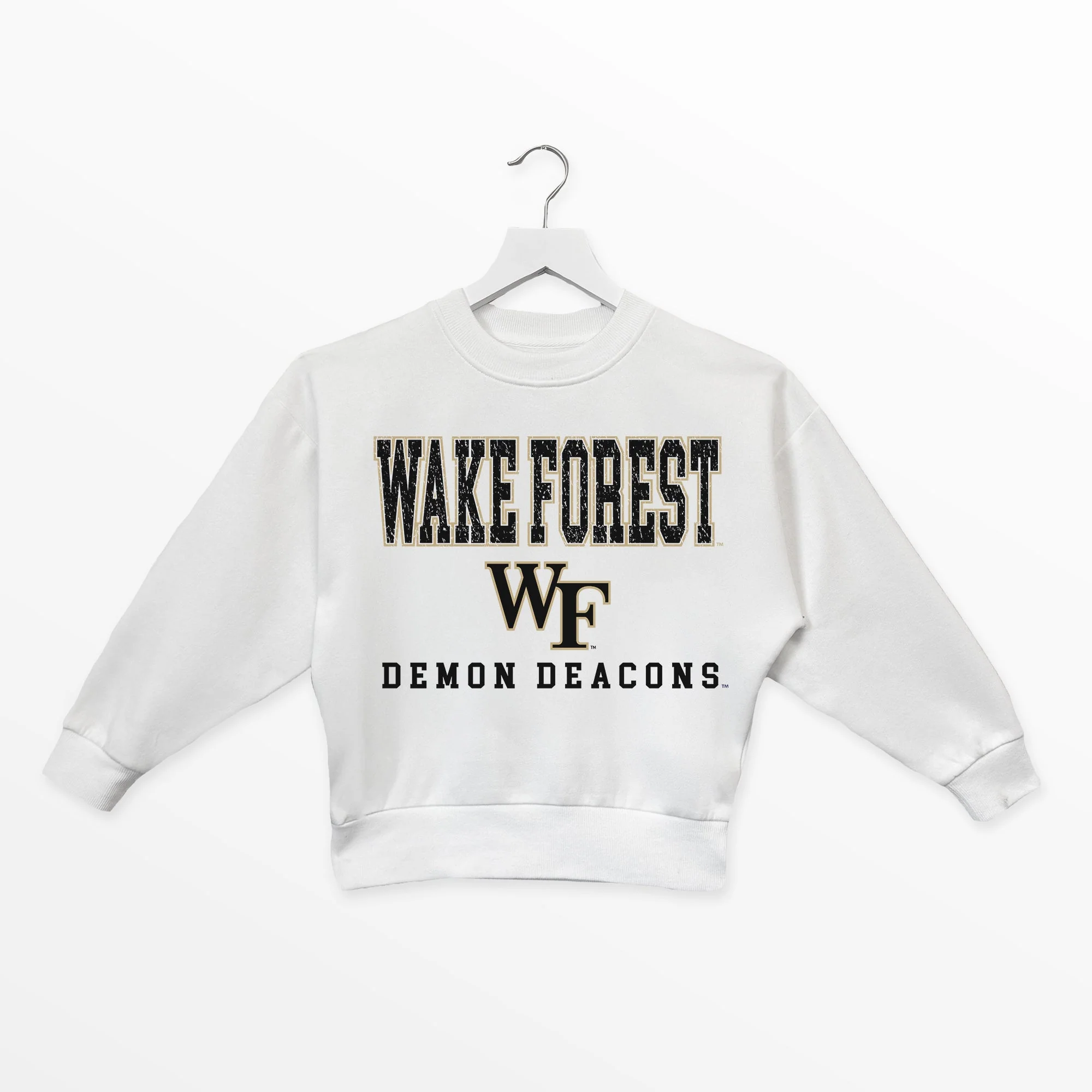 WAKE FOREST DEMON DEACONS FREESTYLE YOUTH PREMIUM FLEECE SWEATSHIRT - Image 5