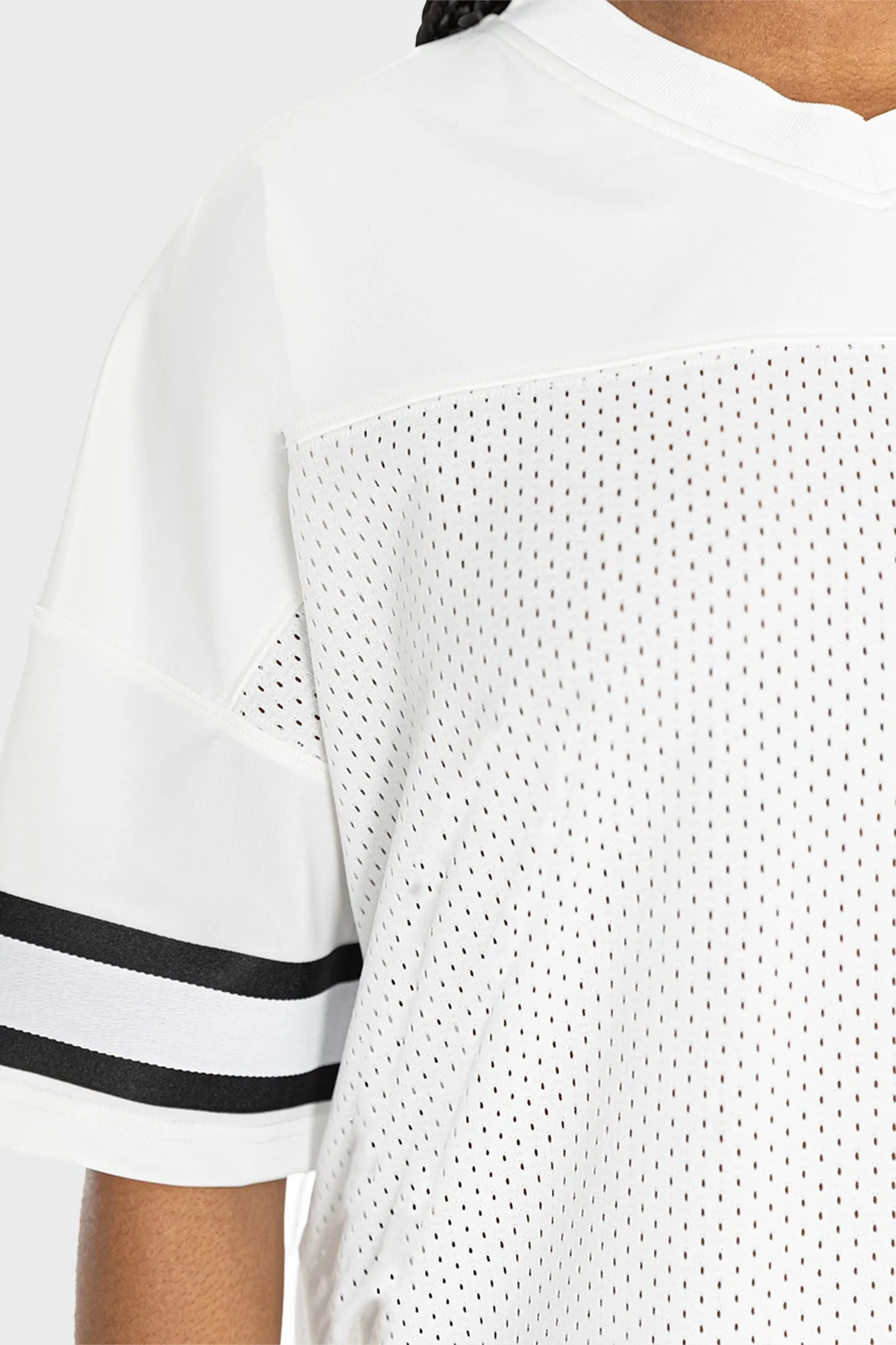 WASHINGTON COMMANDERS NEXT DOWN ICONIC OVERSIZED FASHION JERSEY BY RANDI MAHOMES - Image 6