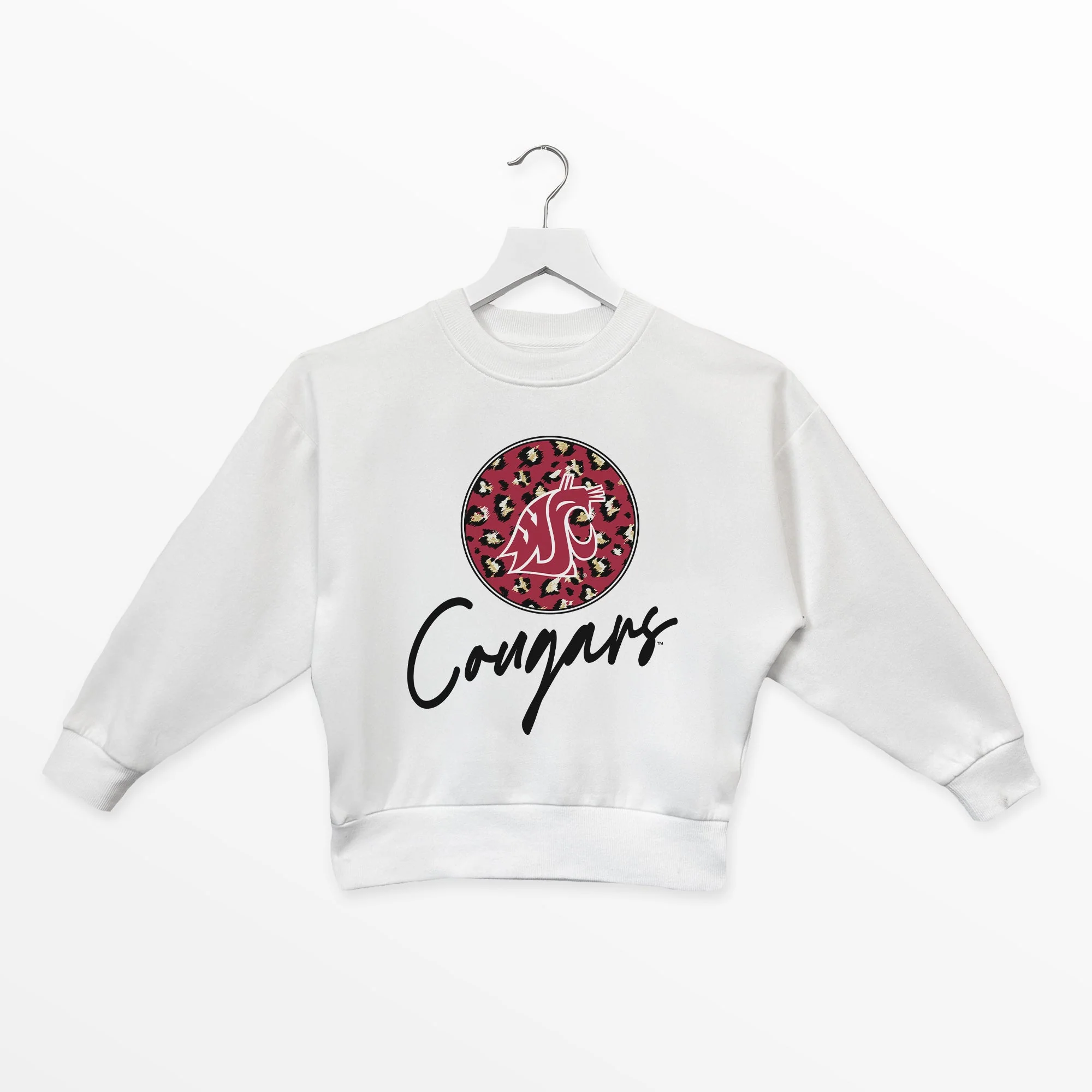 WASHINGTON STATE COUGARS WILD BREAKTHROUGH YOUTH PREMIUM FLEECE SWEATSHIRT - Image 5