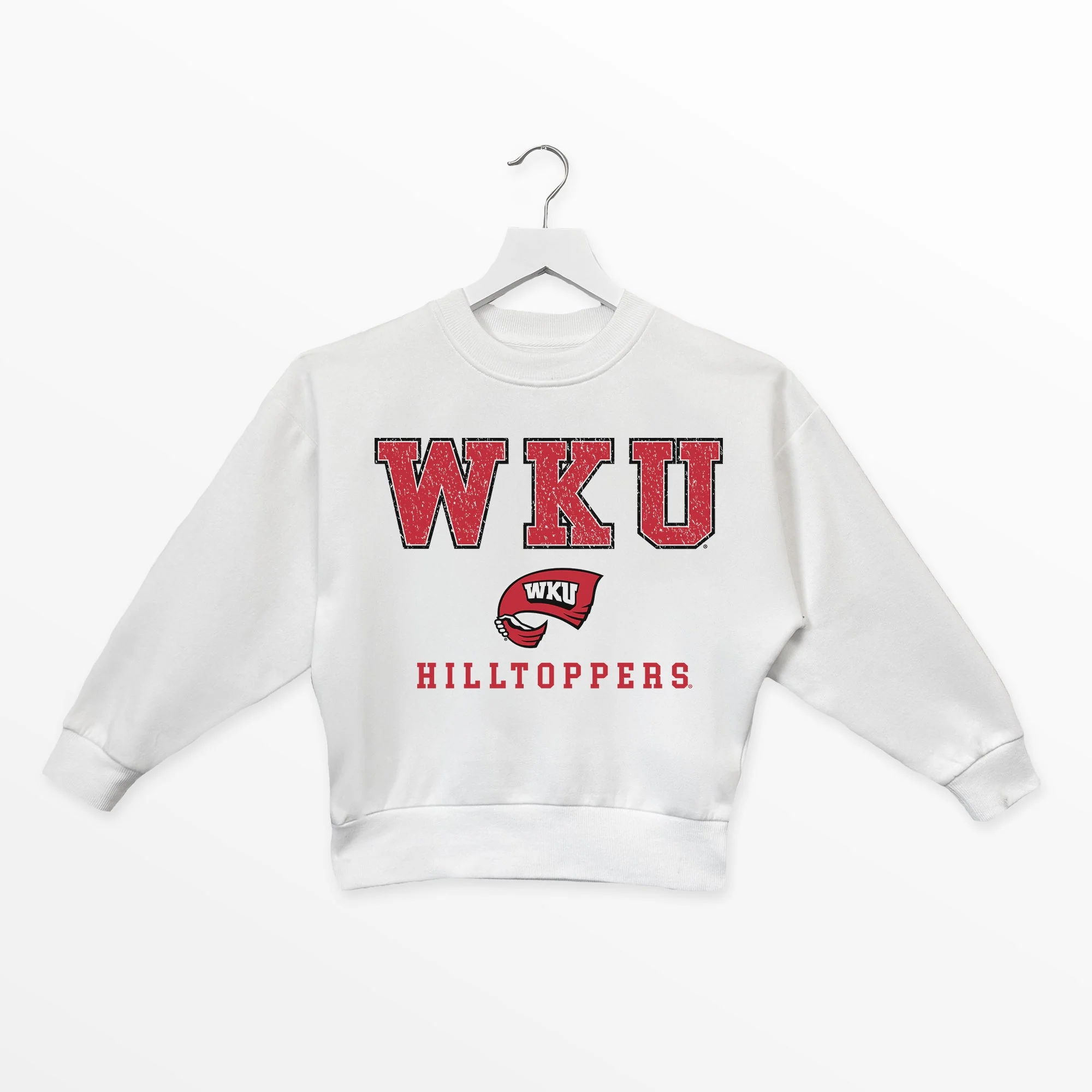 WESTERN KENTUCKY HILLTOPPERS FREESTYLE YOUTH PREMIUM FLEECE SWEATSHIRT - Image 5
