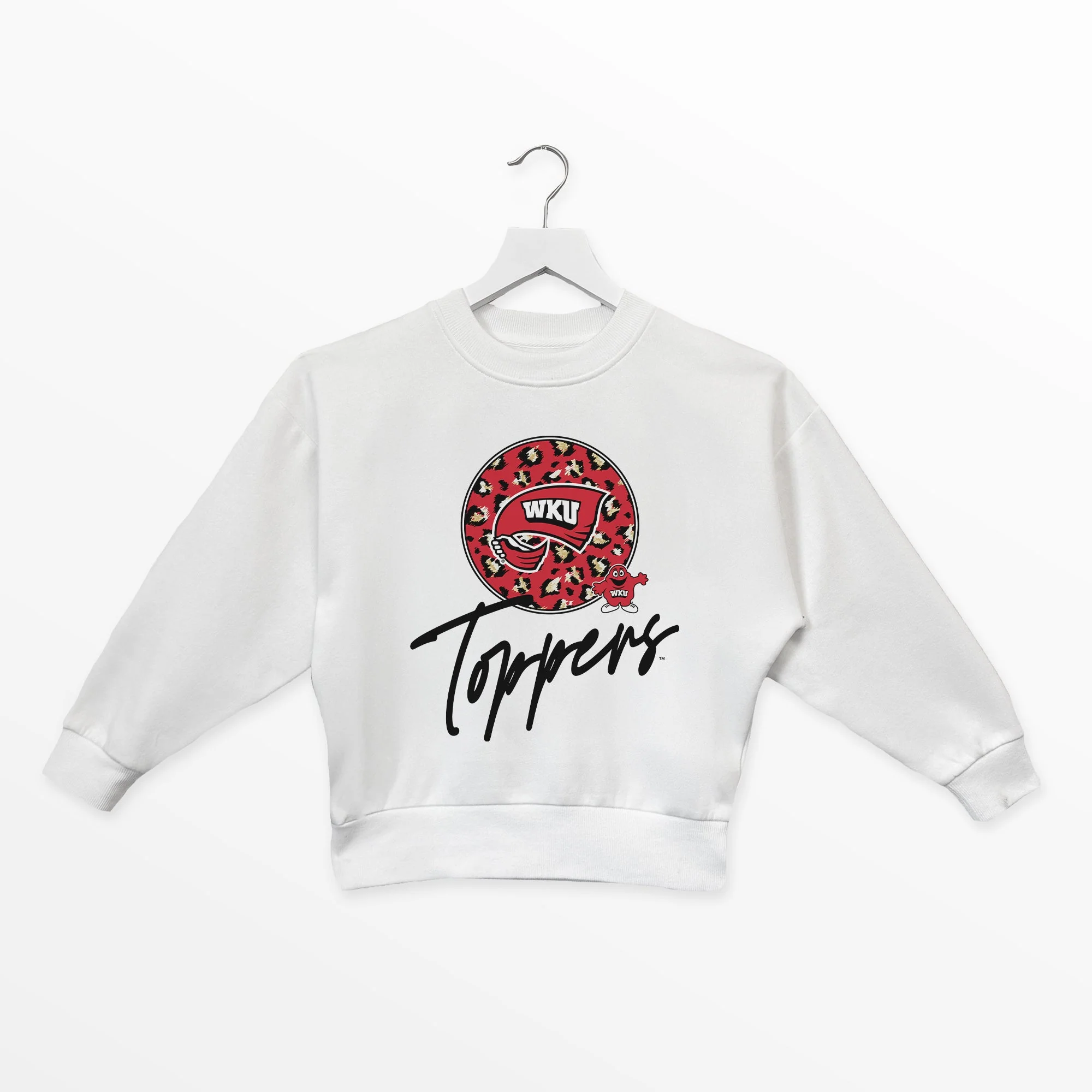 WESTERN KENTUCKY HILLTOPPERS WILD BREAKTHROUGH YOUTH PREMIUM FLEECE SWEATSHIRT - Image 5